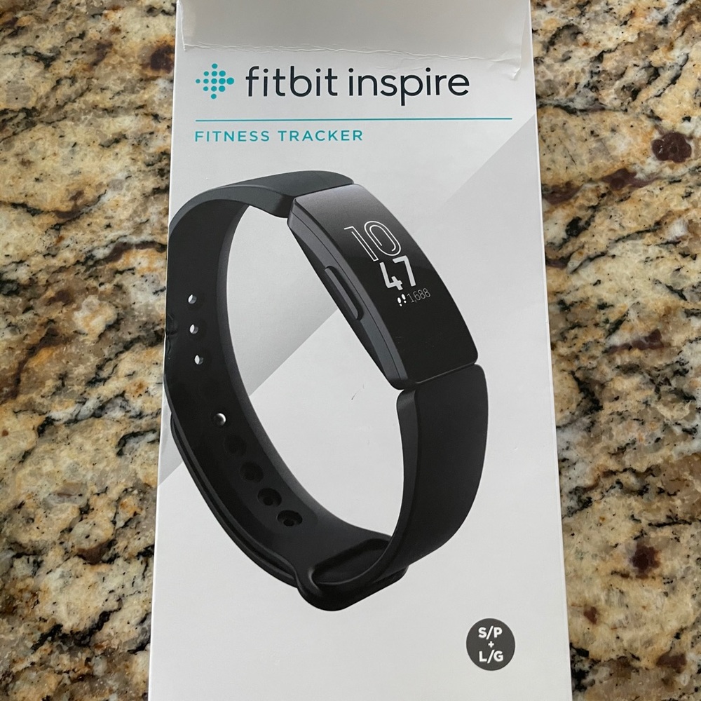Fitbit Inspire with charger and extra band piece